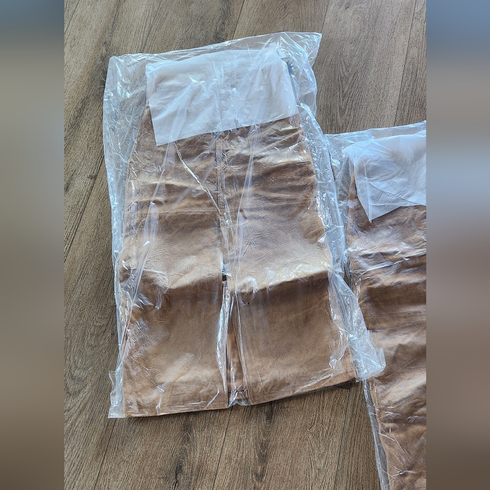 BlankNYC × Free People -Suede Midi Skirt- Tan - Size 24 - Picture 11 of 12